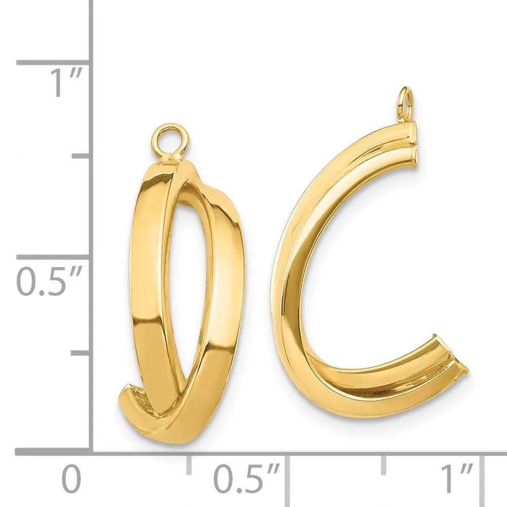 14K Dangle Earring Jacket