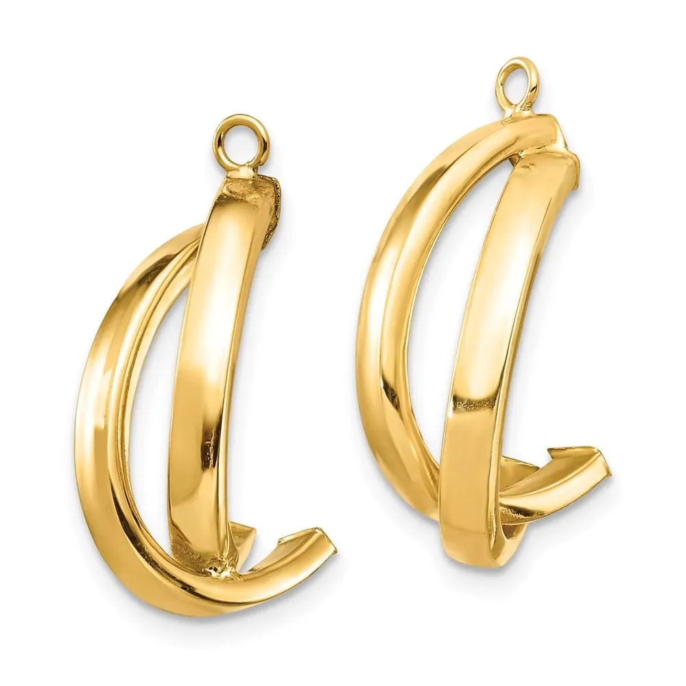 14K Dangle Earring Jacket