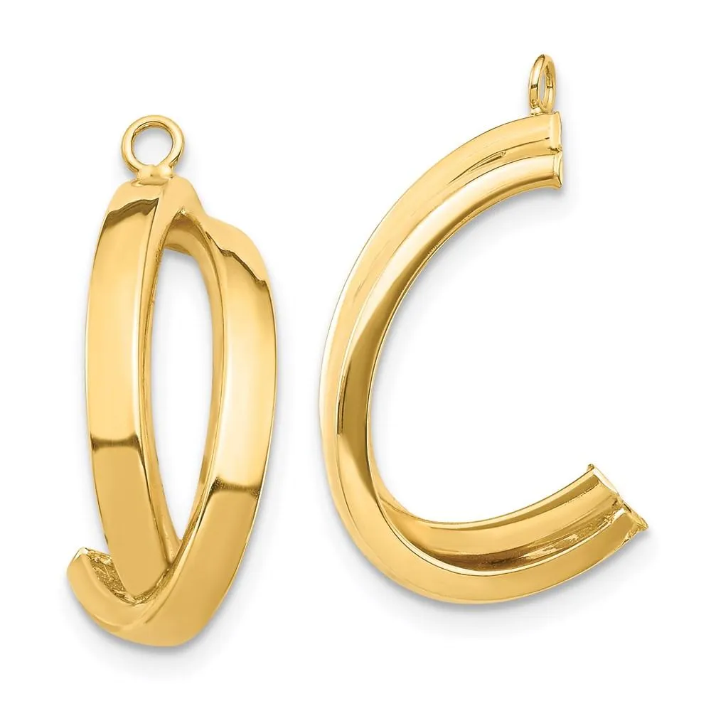 14K Dangle Earring Jacket