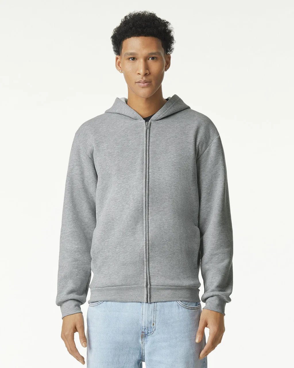 American Apparel Adult Reflex Zip Hooded Sweatshirt (RF497)