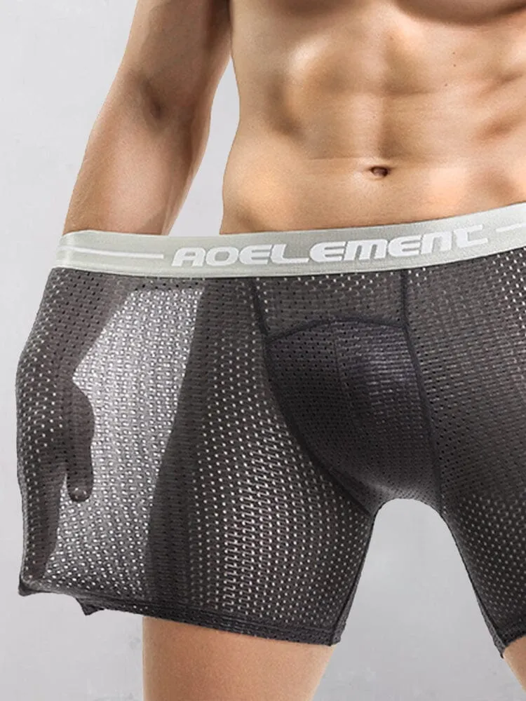 Athletic Breathable Boxer Brief Underwear