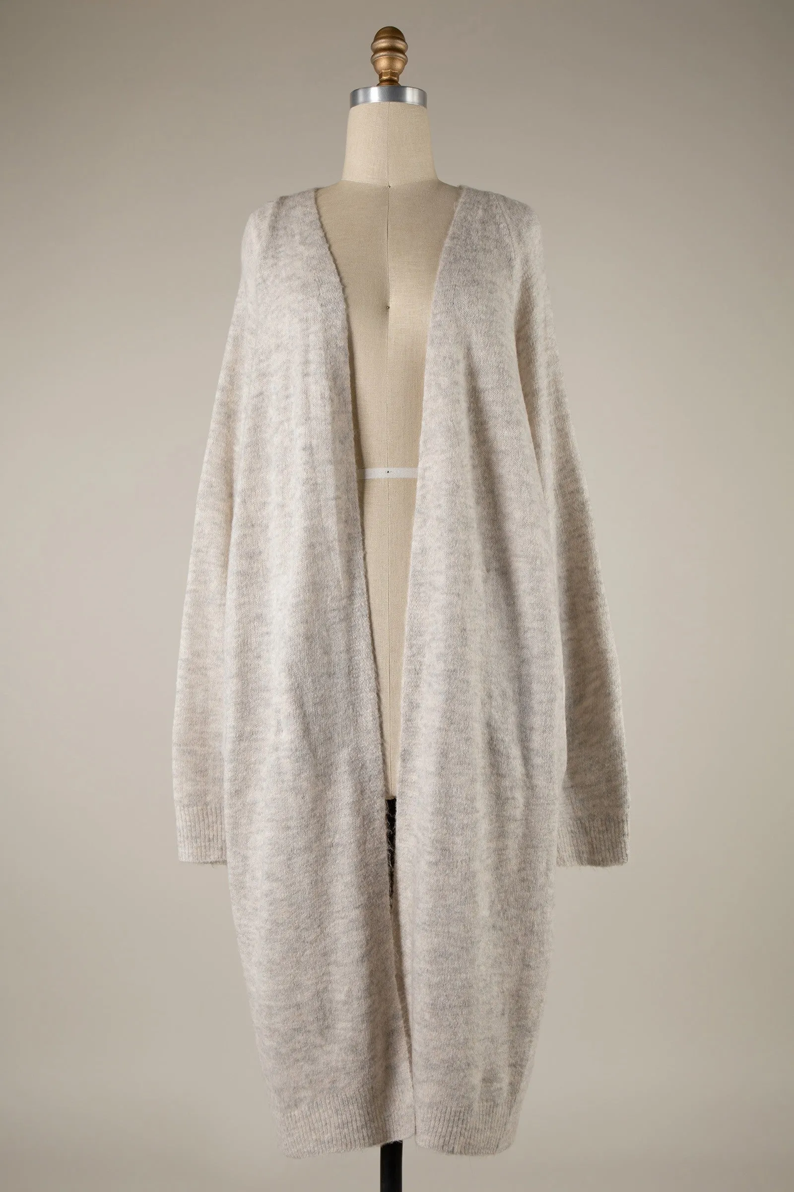 Batwing Sleeve Oversized Soft Knit Cardigan