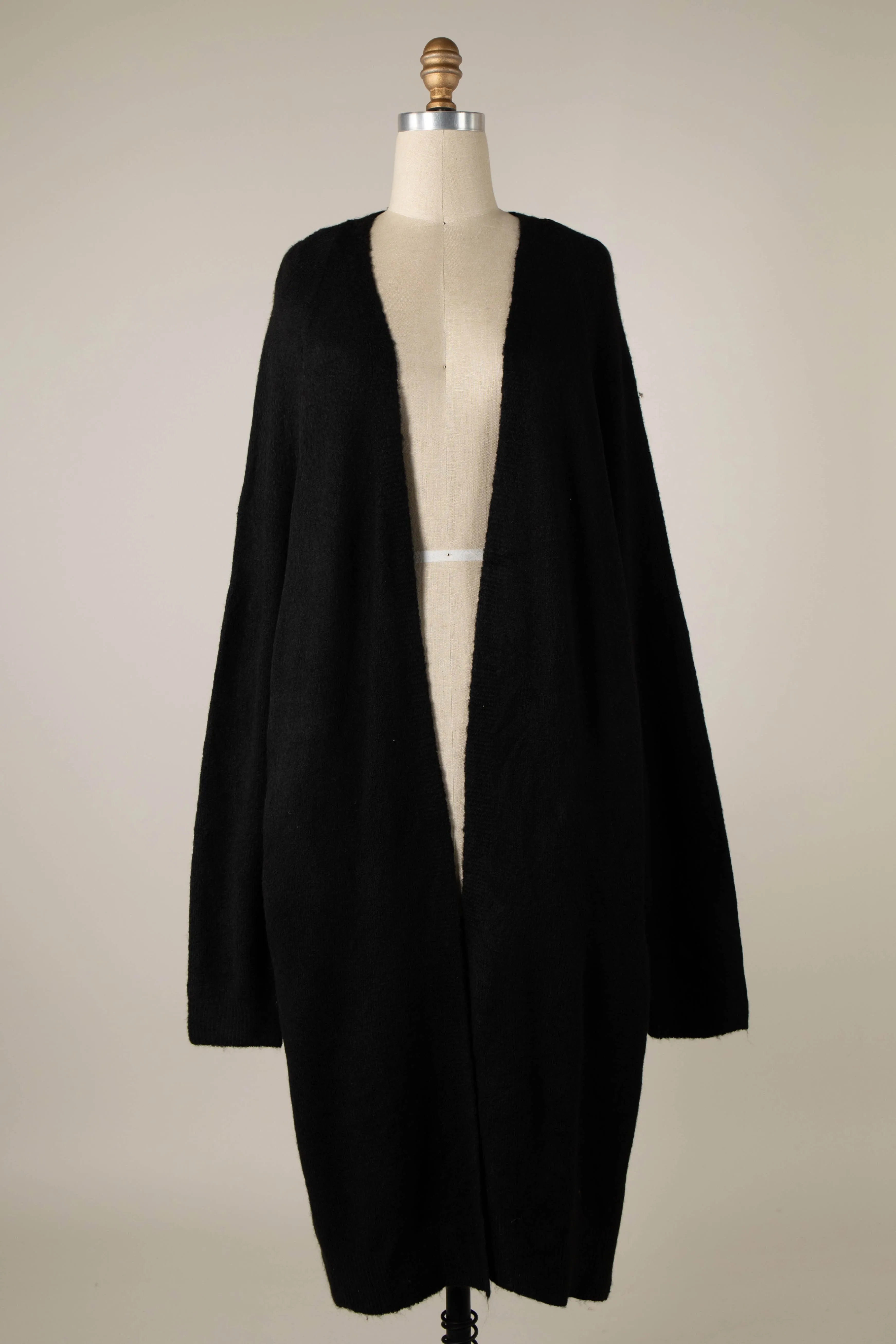 Batwing Sleeve Oversized Soft Knit Cardigan