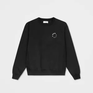 Black Organic Cotton Sweatshirt by 7Days Active