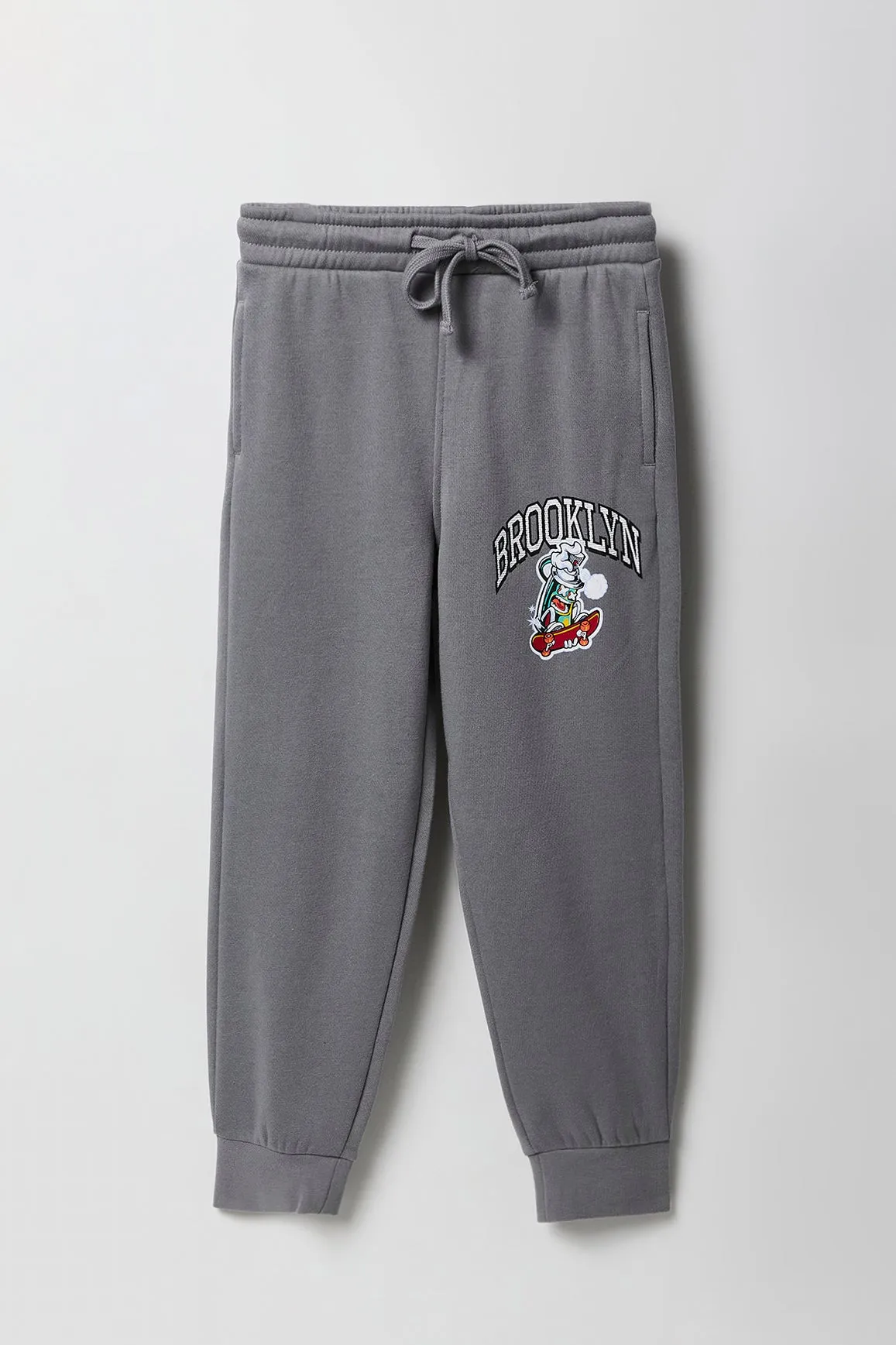 Boys Brooklyn Graphic Fleece Jogger