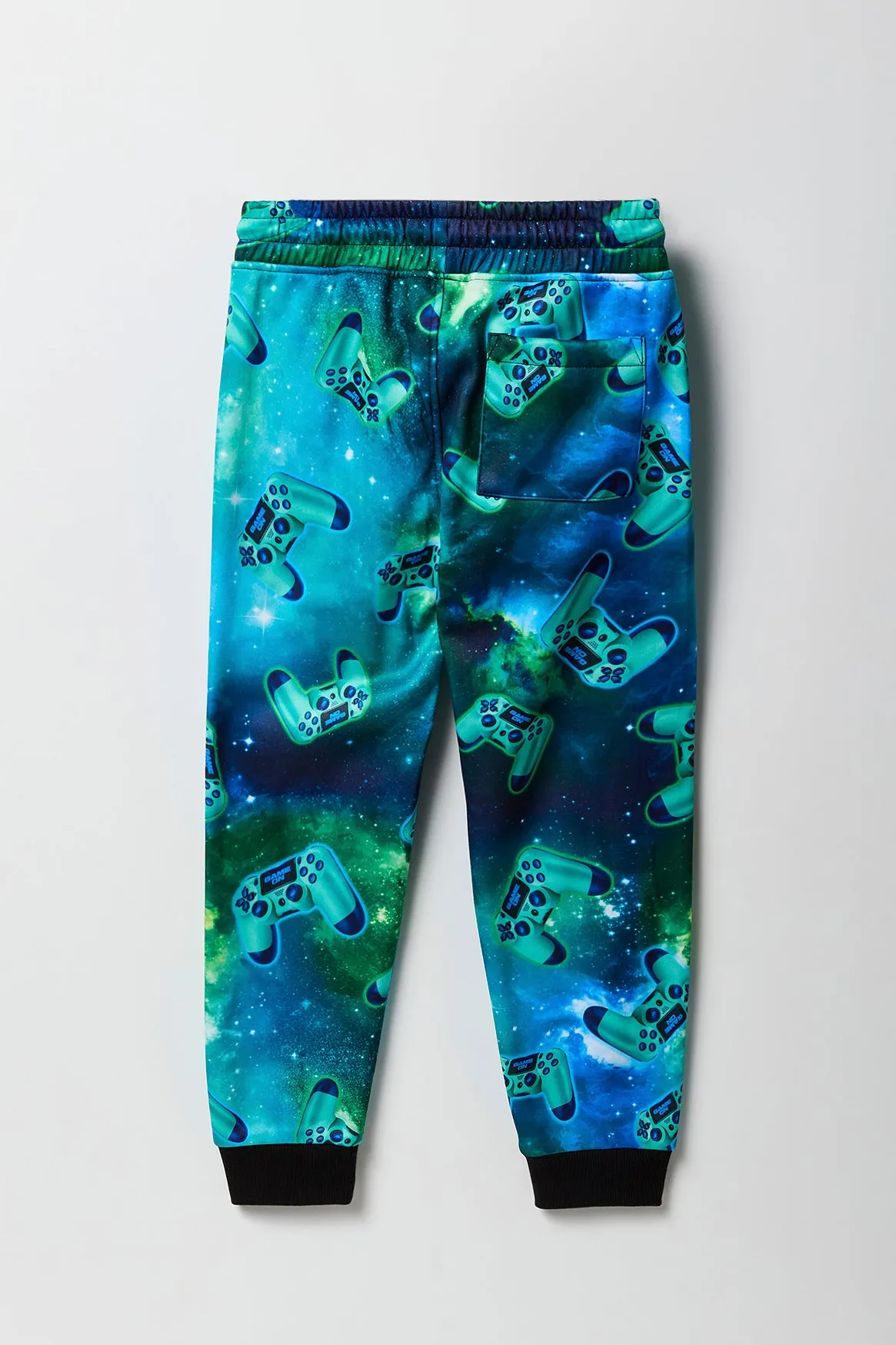 Boys Controller Print Fleece Jogger