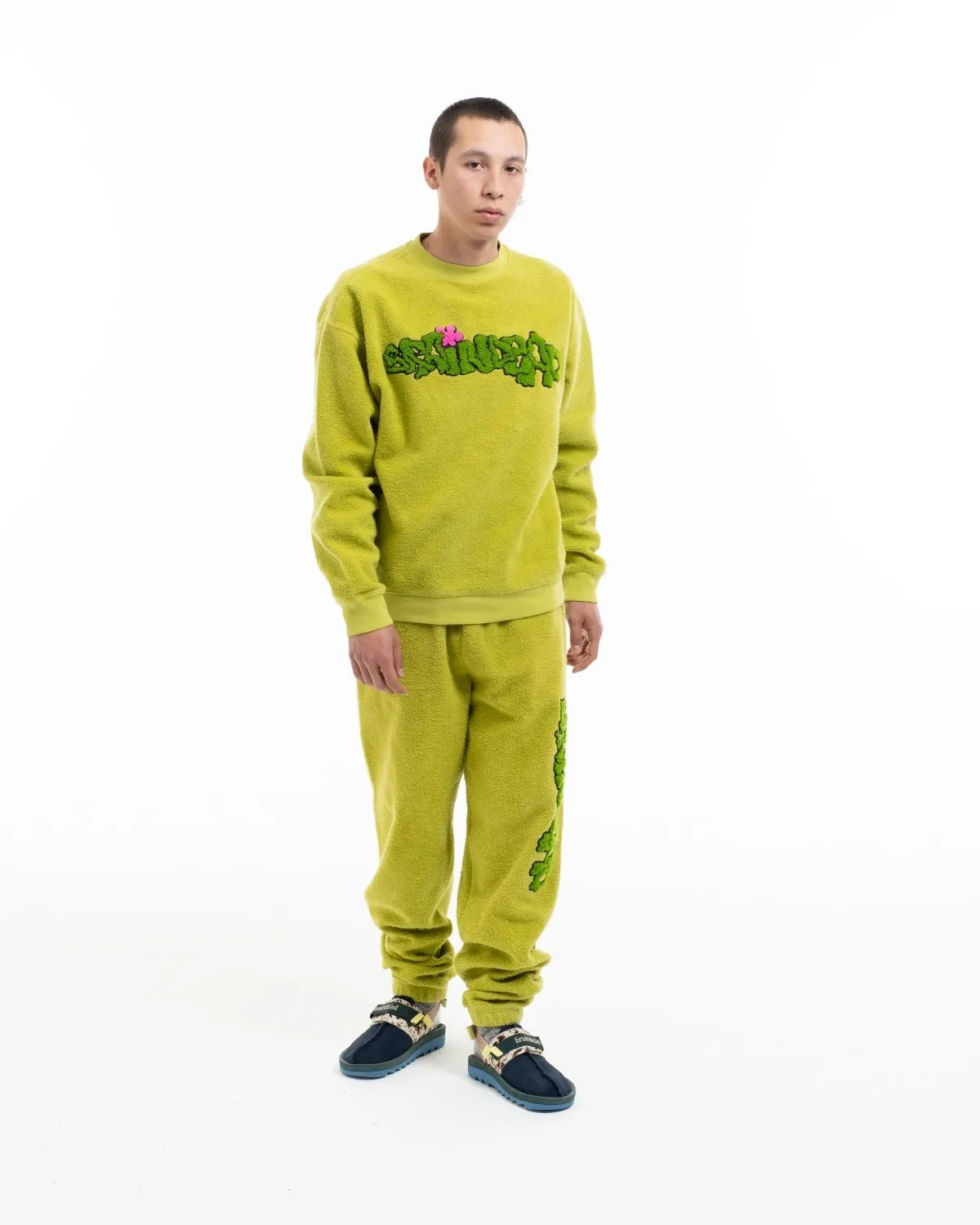 Brain Dead Slime Reverse Fleece Sweatshirt