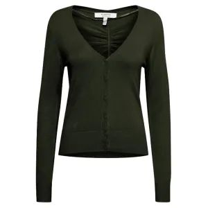 b.young Knitted Cardigan Pimba 20811102 190509 algae