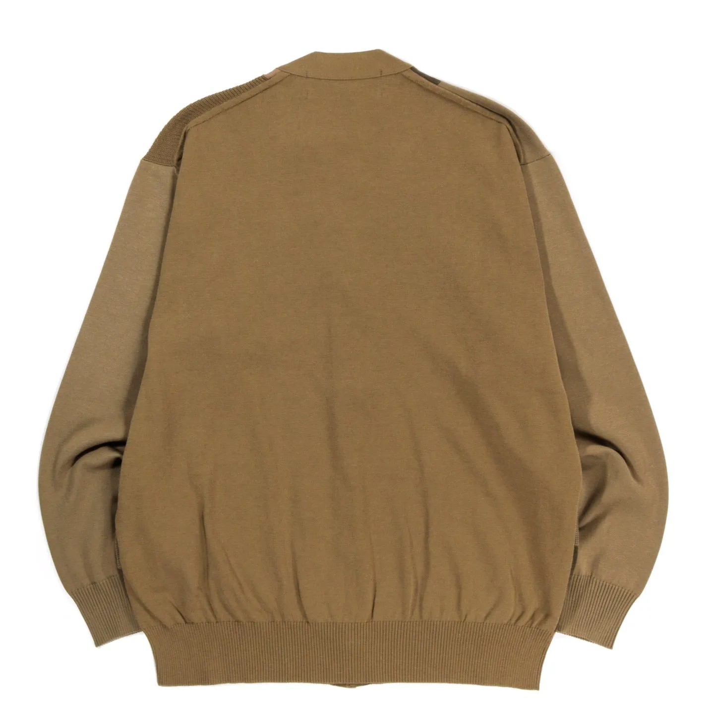 COMME DES GARCONS HOMME N001 CARDIGAN KHAKI