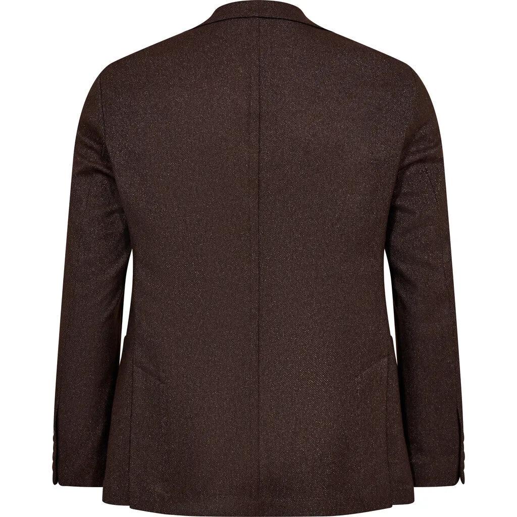 Faith Flanell Blazer - BRW Brown