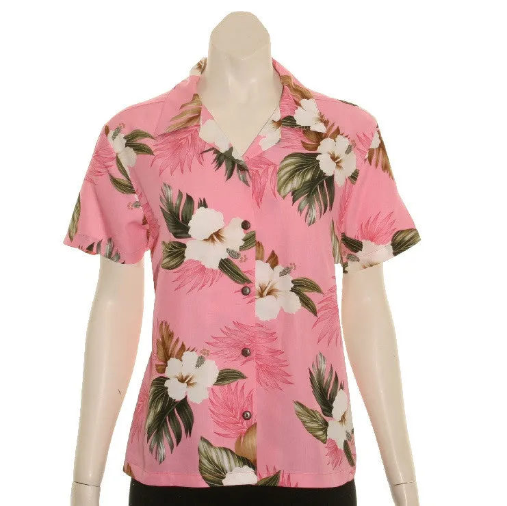 Hibiscus Floral Blouse