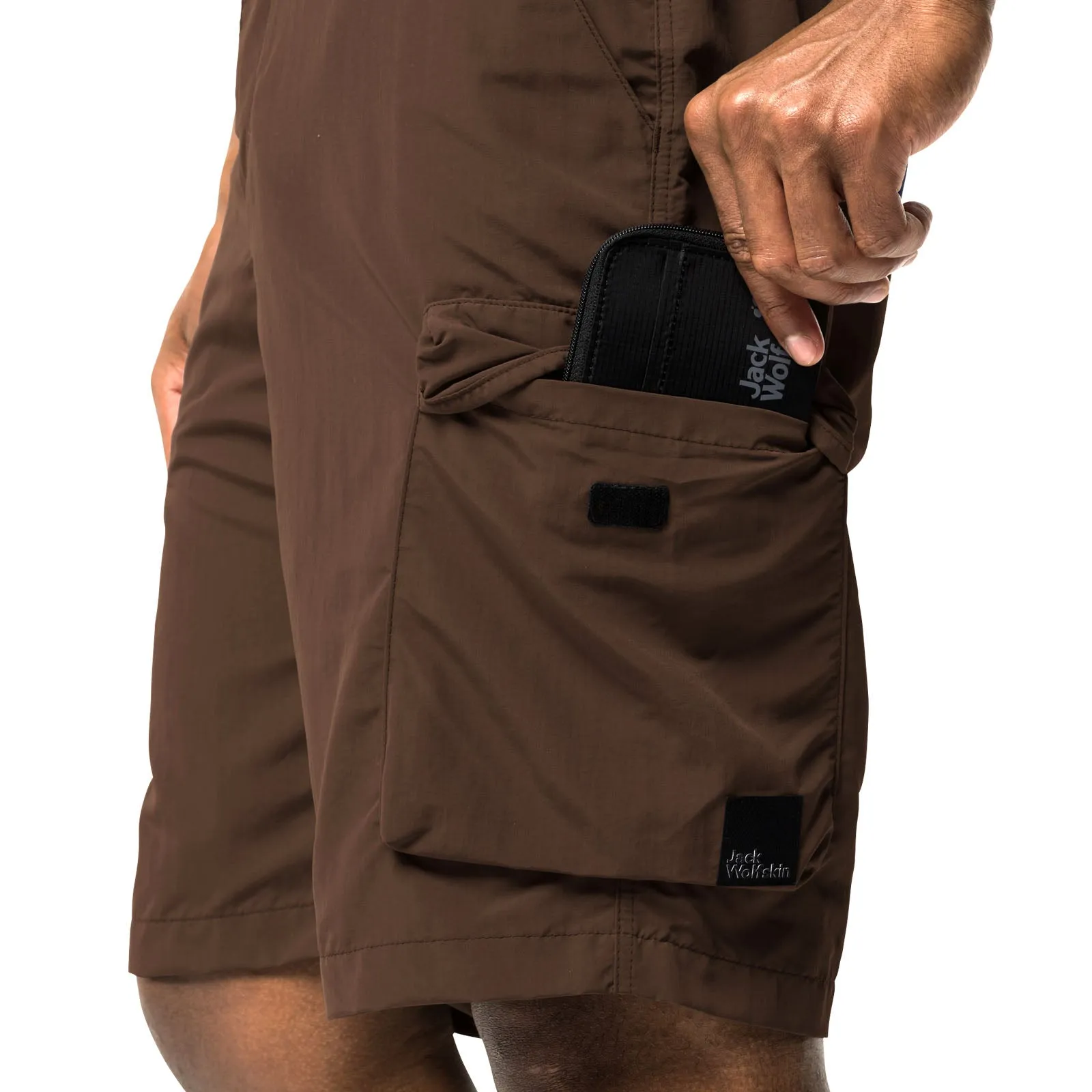 Jack Wolfskin Mens Kalahari Hiking Cargo Shorts