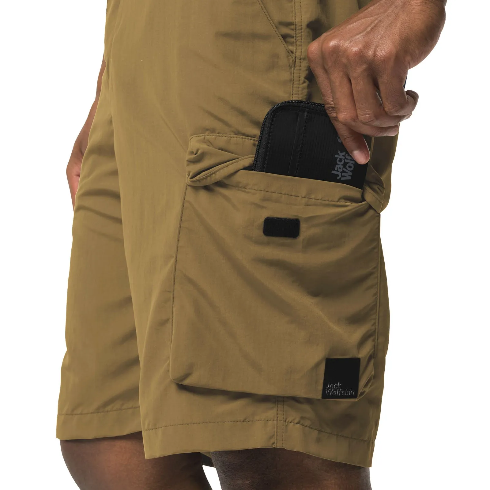 Jack Wolfskin Mens Kalahari Hiking Cargo Shorts