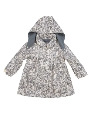 Korango Raincoat Tiger Stripes Taupe