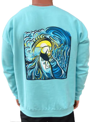 Long Island Strong Local Surf Crew Sweater