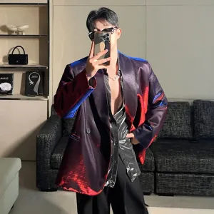 Metalic Multi Color Suit Blazer