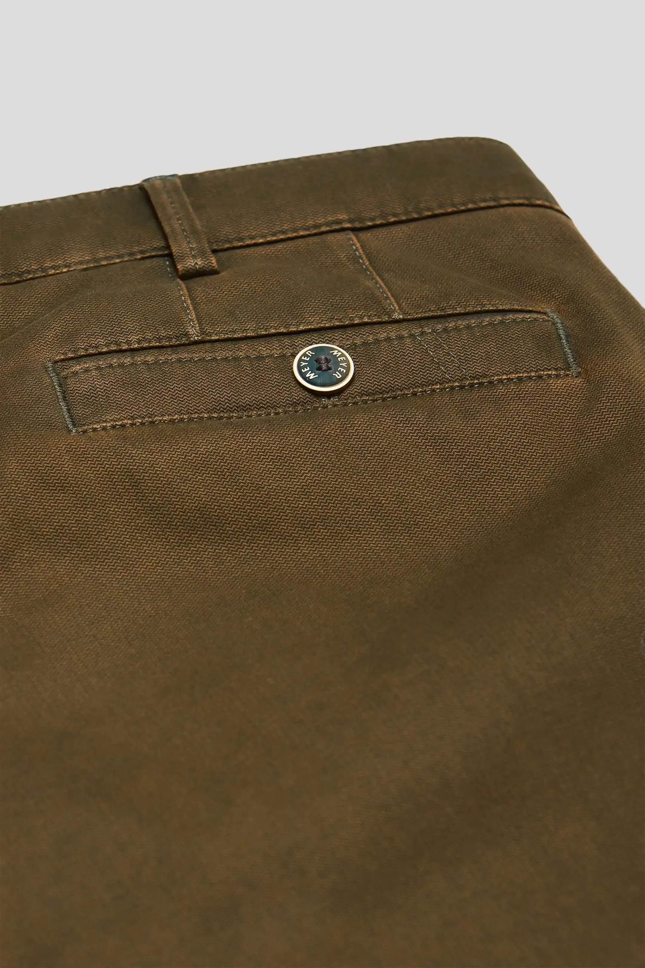 MEYER New York Trousers - 5617 Fine Texture Chinos - Caramel