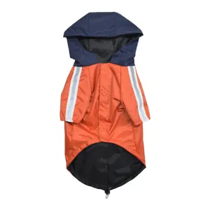 Pets Way TPU Rainstorm Raincoat for Dogs (Rust)