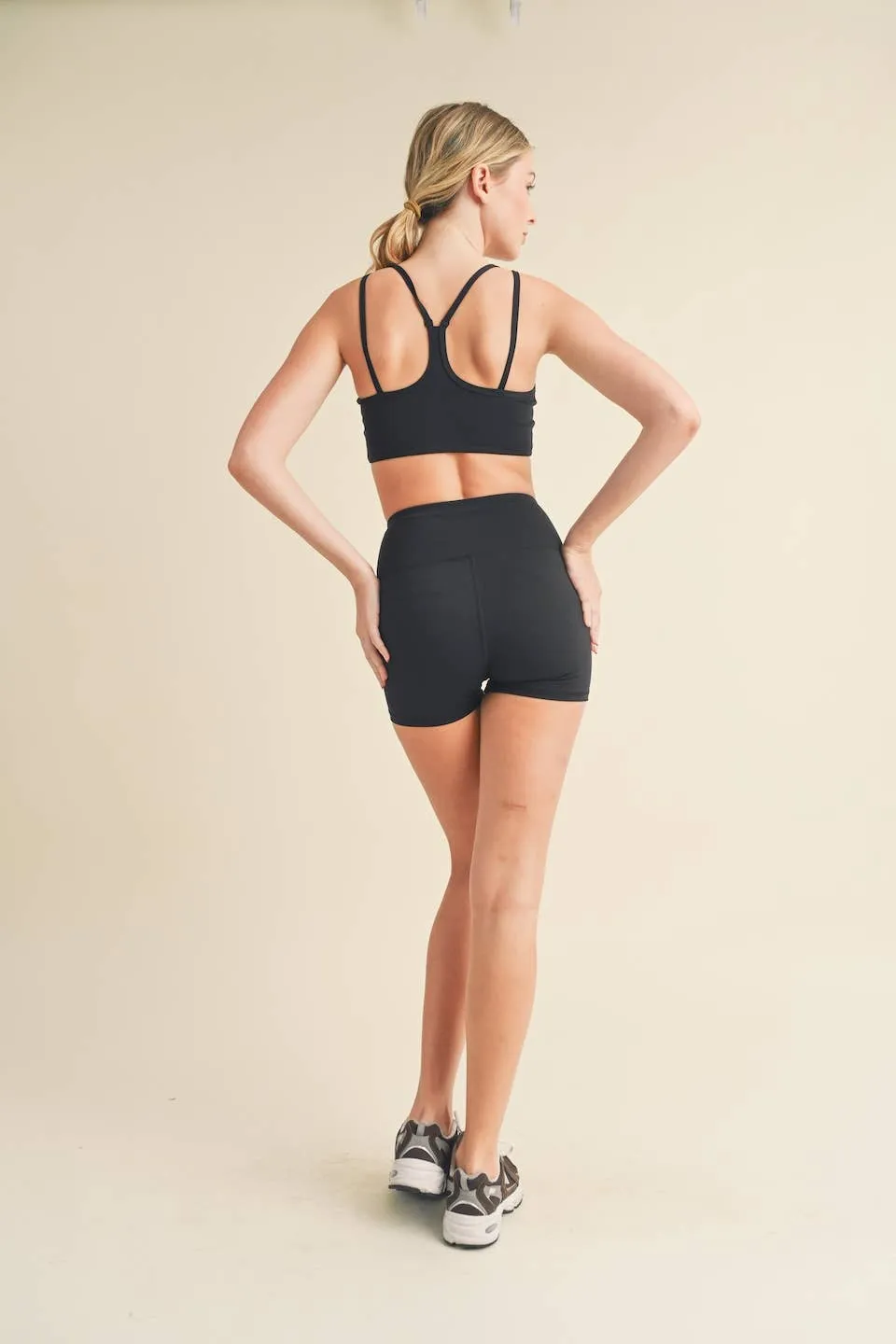 Racerback Bra and Shorts Set