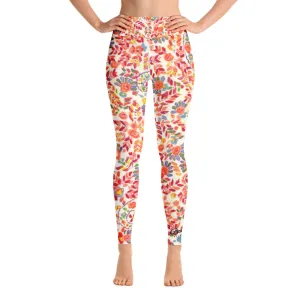 Retro Paisley Yoga Leggings