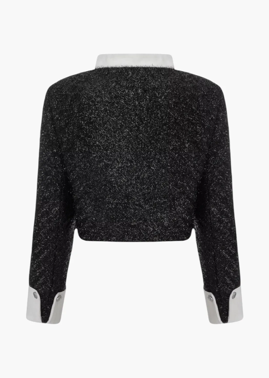 Rhea Wool Cropped Blazer