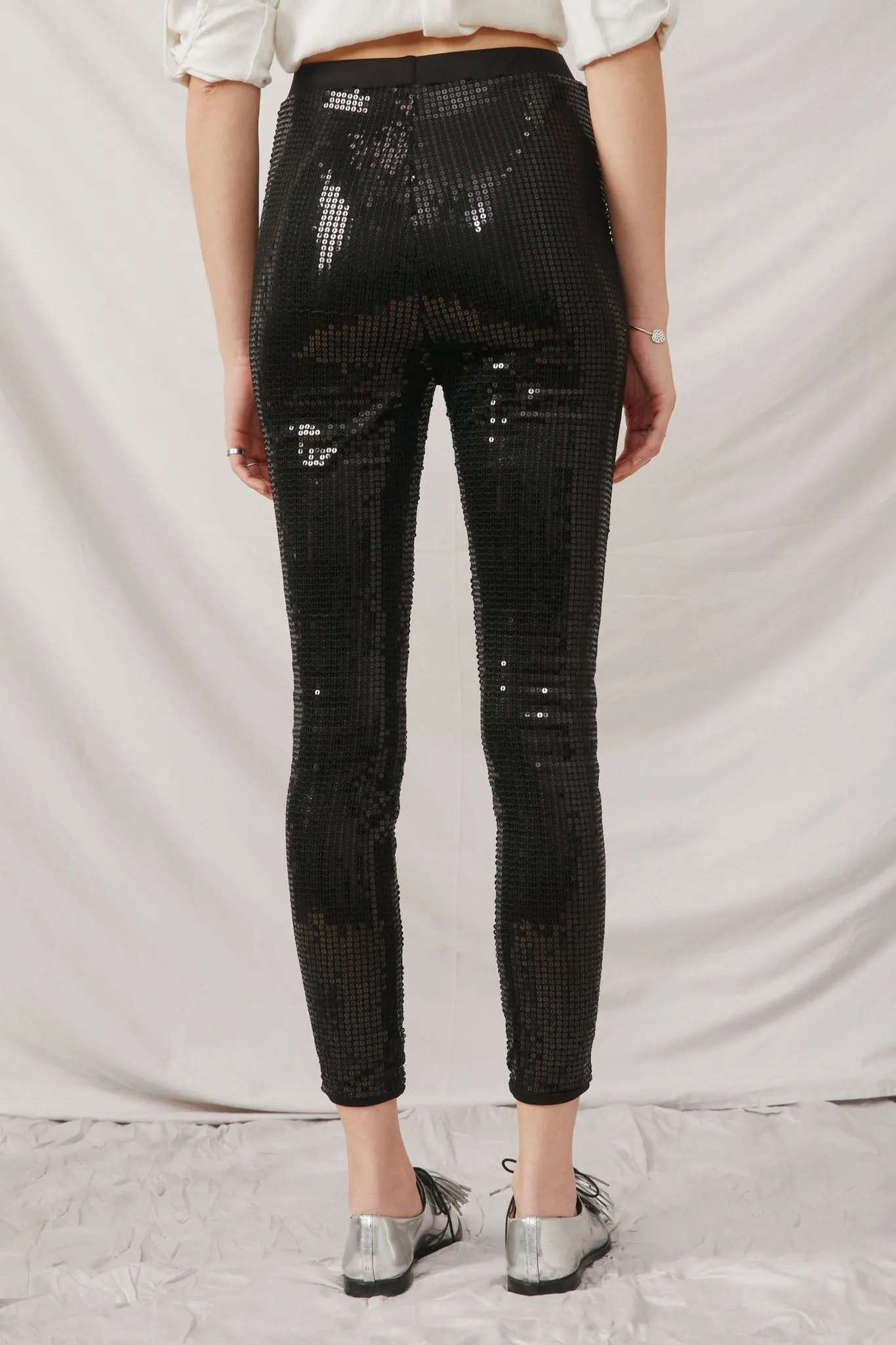 Sequin Stretch Leggings