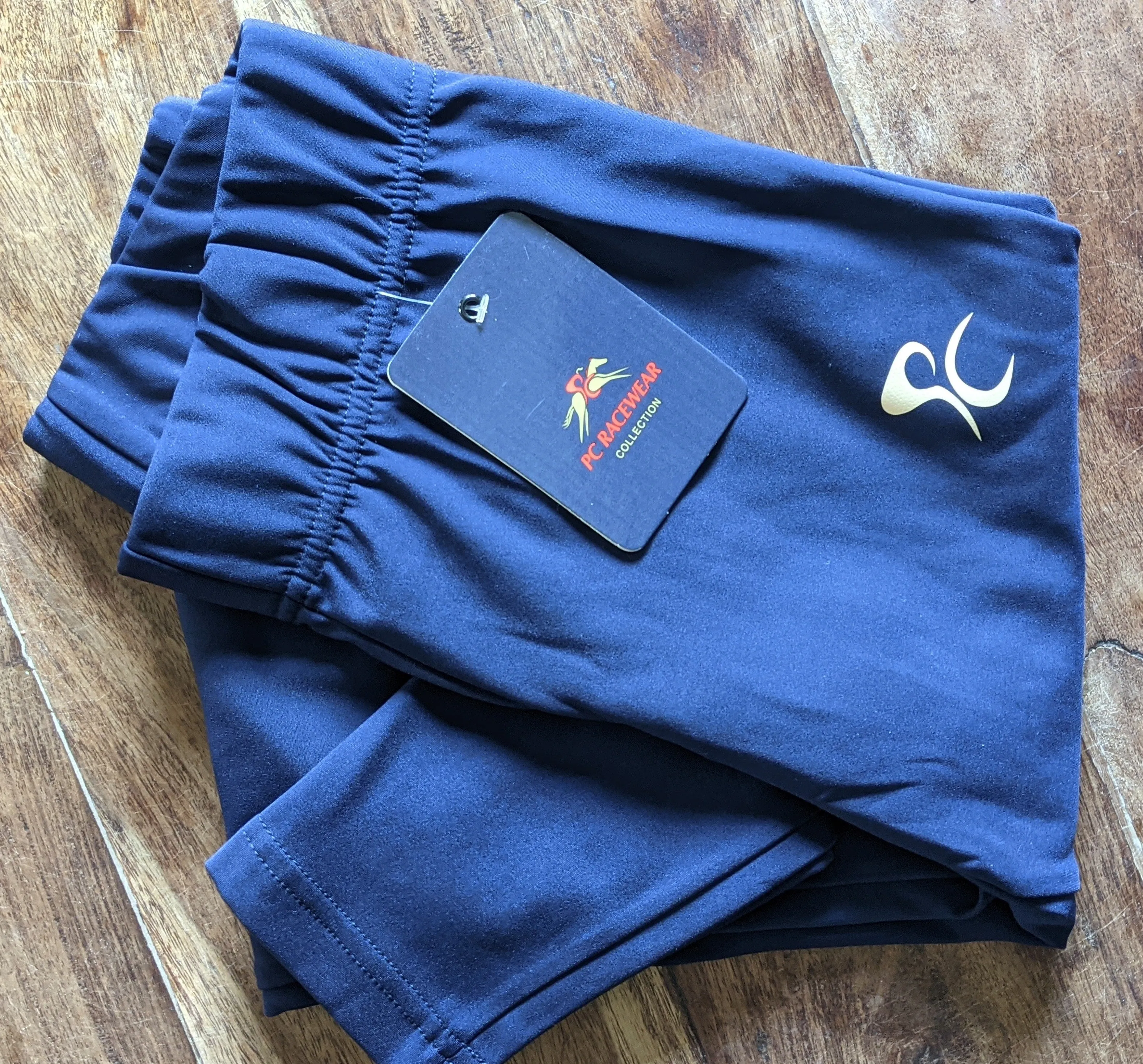 Thermal Riding Tights Navy Childrens By Pc Racewear