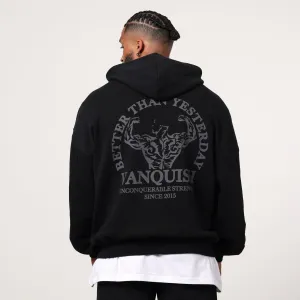 Vanquish Black Unconquerable Strength Full Zip Hoodie