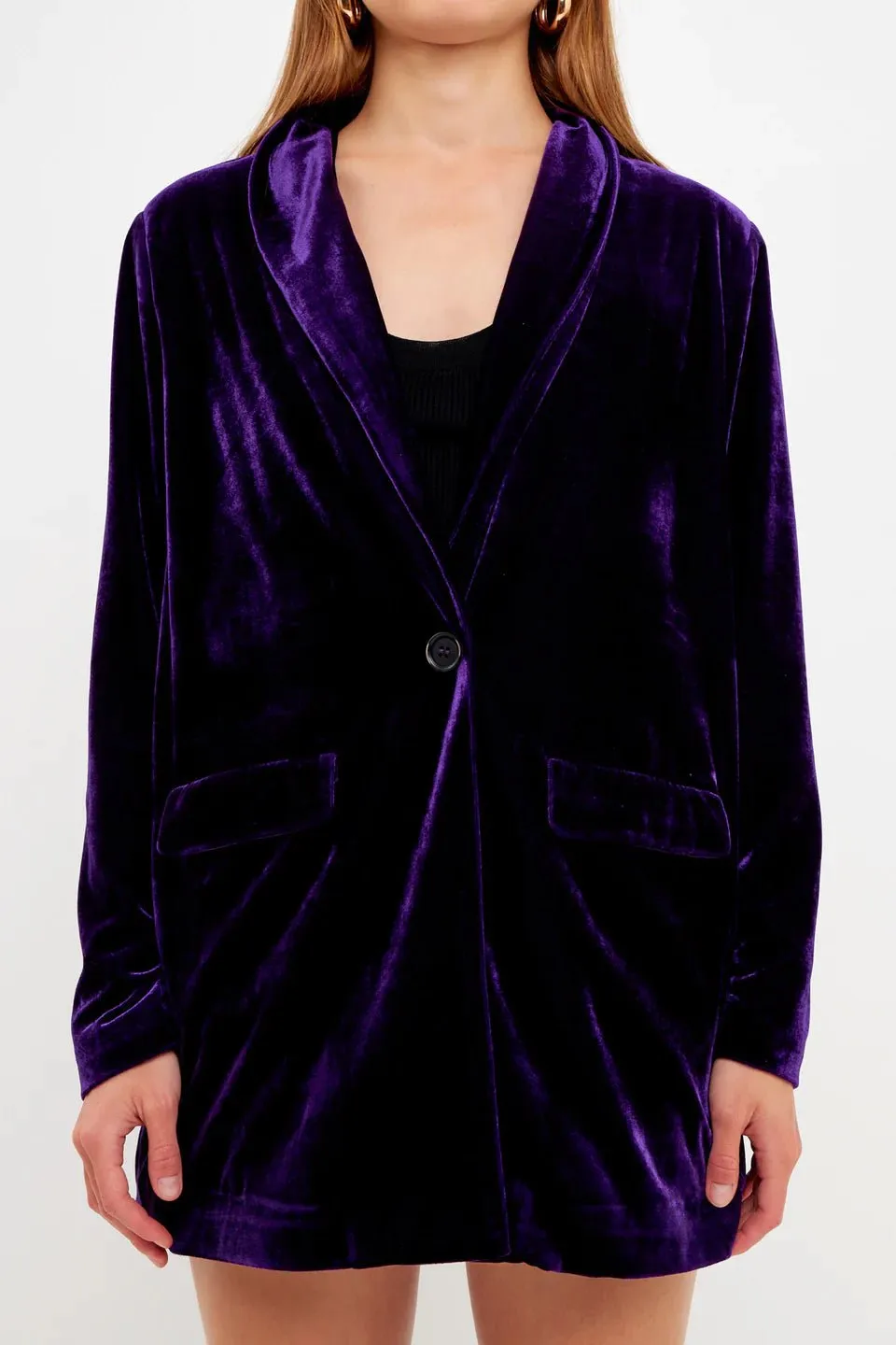 Velvet Blazer