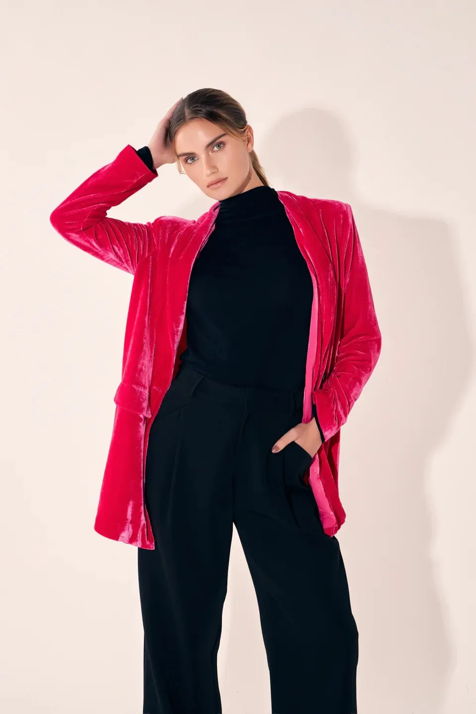 Velvet Blazer