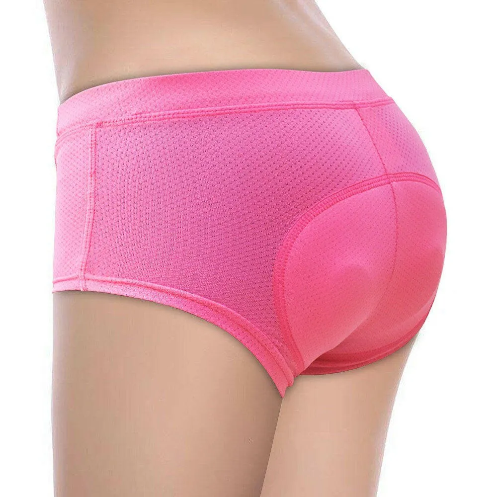 Women Cycling Underwear 3D Gel Padded Breathable Mesh MTB Bike Riding Biking Underwear Shorts