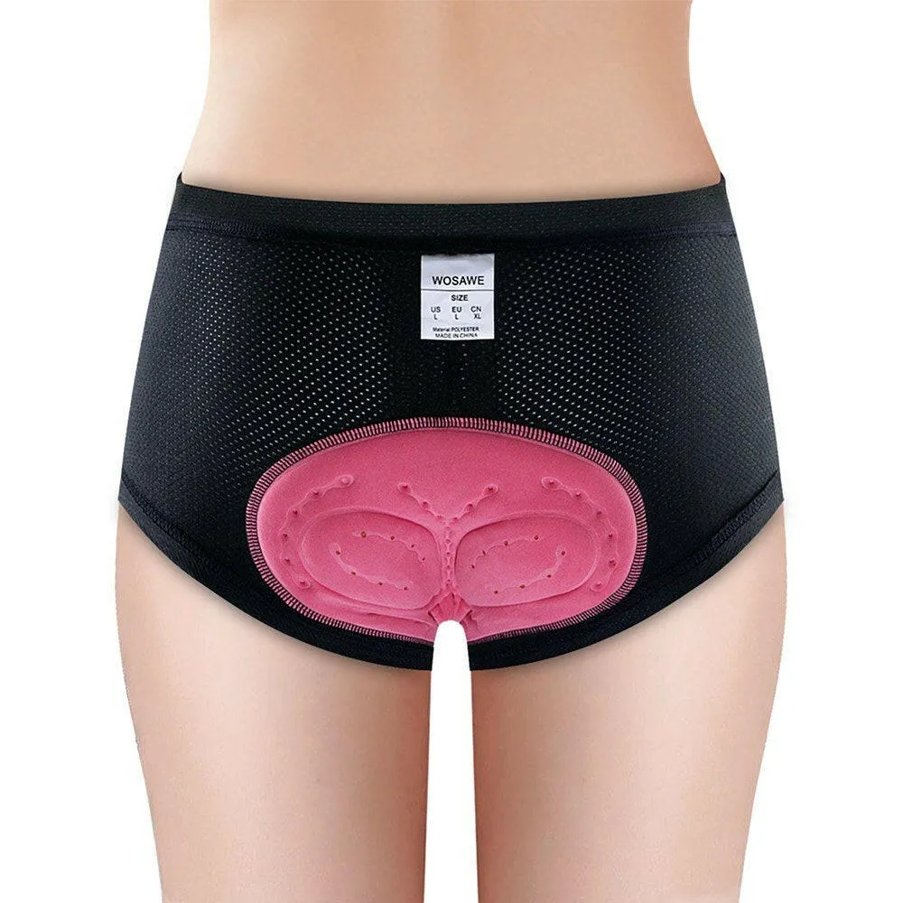 Women Cycling Underwear 3D Gel Padded Breathable Mesh MTB Bike Riding Biking Underwear Shorts